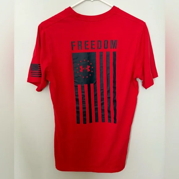 Under Armour Freedom Flag Tee-Shirt - Picture 9 of 13